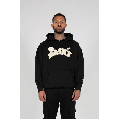 Urban Classics Суичър Saint x Heavy Oversized Hoody black XXLUB-MJG11678-00007 - Бял, размер M