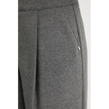 Gaudi Панталон Gaudi в сиво с широка каройка, с висока талия 521FD25006 (521FD25006)
