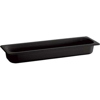 APS Gastronádoba melamínová GN 2/4 530x162x100 mm, čierna | APS, Ecoline