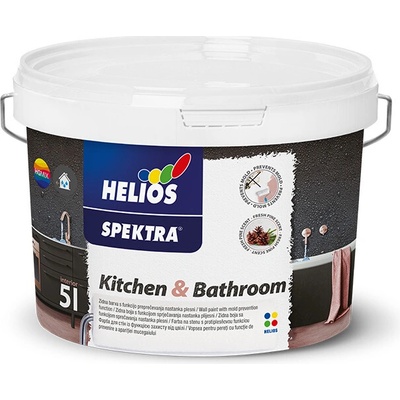 SPEKTRA Kitchen & Bathroom – barva proti plísním Velikost: 2L, Barva: O17-2 - Krémově bílá