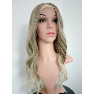 Wigorous Mary dlhá lace front melirovaná ombré blond vlnitá parochňa