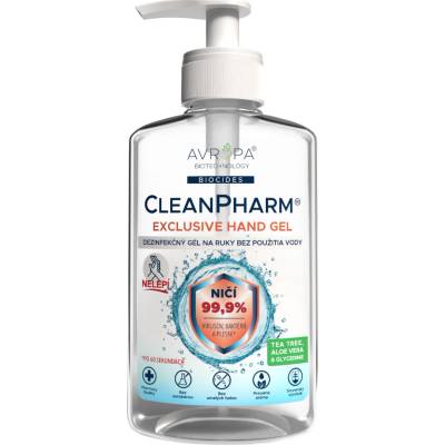 AVROPA CleanPharm Hand Gel Exclusive dezinfekčný gél na ruky 250 ml