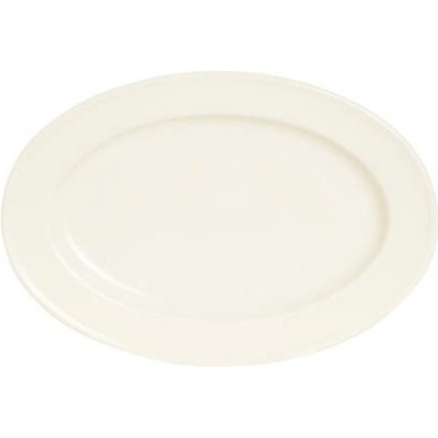 FINE DINE Oválný talíř 210x140 mm Crema