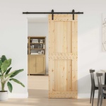 vidaXL Преплъзваща се врата NARVIK 80 x 210 см (152, 5 см) (3445300)