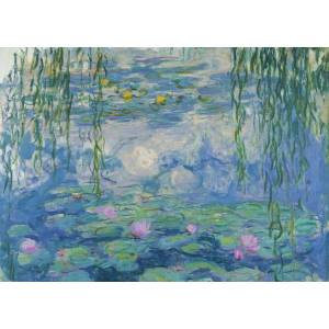 Ravensburger - Puzzle Art Collection: C. Monet - Water lilies - 1 000 piese