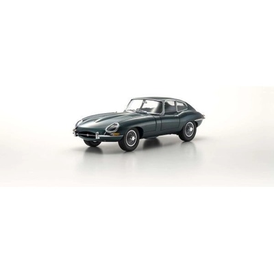 Kyosho Jaguar E-Type 3.8L Coupe MK1 1961 Dark zelené 1:18