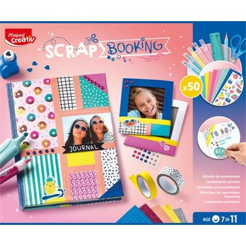 Maped CREATIV Кръг за скрапбукинг, 50 части, MAPED CREATIV "Scrapbooking Set (907054)