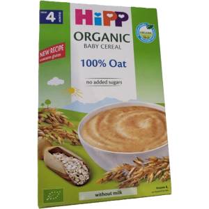 Hipp Био безмлечна инстантна каша Hipp - Овес, 4 м+, 200 g (3017) - baby