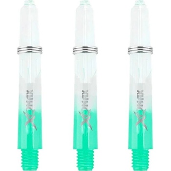 XQMax Darts Gradient with Logo - short - clear green