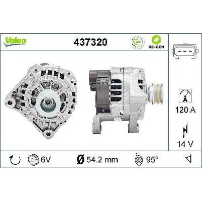 Generátor VALEO 437320
