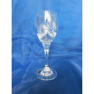 Bohemia Crystal Skleničky na bílé víno Adéla 17002 Mašle 6 x 210 ml