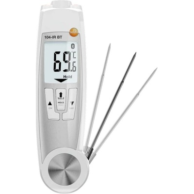 testo 0560 1045 60 infračervený teplomer a vpichovací teplomer (HACCP), rozsah -50 do 250 °C, Typ senzora NTC