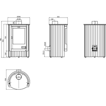 HS Flamingo Masterflamme Piccolo I olivová
