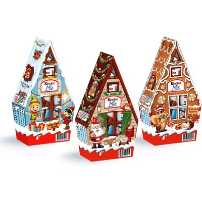 Ferrero Kinder Mini Mix Vánoční domeček 76 g