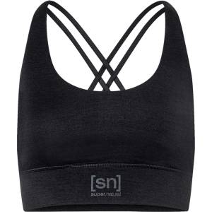 super. natural Дамски спортен сутиен super. natural Women's All Day Super Top Sports bra - Jet Black (114-3790-0412)