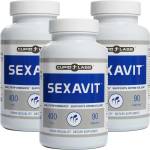  3 x Sexavit за мъжка потентност и повече сперма - 3x90 Капсули