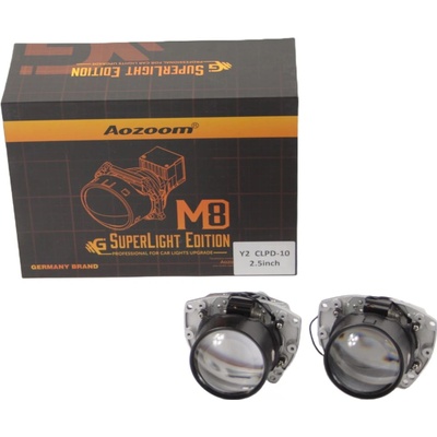 Би Лед Лупи 2.5" Aozoom - M8 Y2, 60W / 67W (Y-2-CLPD-10)