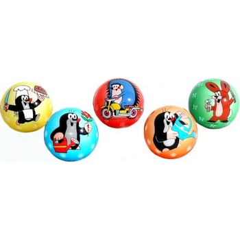 Míček Krtek pěnový 5cm 4 barvy 24ks v boxu