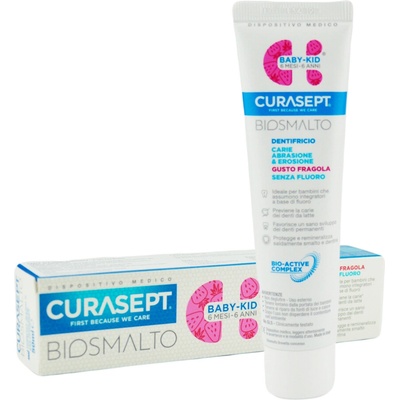 Biosmalto jahoda s fluoridem 50 ml