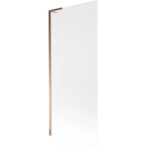Mexen Next L преграда за вана 1-крилен 80 x 150 cm, матирано стъкло, розово злато - 895-080-000-03-30-60 (895-080-000-03-30-60)