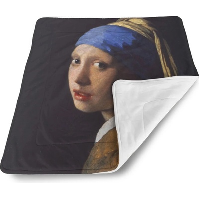Sablio Detská deka pre bábätko Dívka s perlou Johannes Vermeer