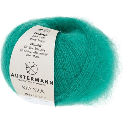 Pletací příze Austermann Kid Silk Barva: 40 SMARAGD