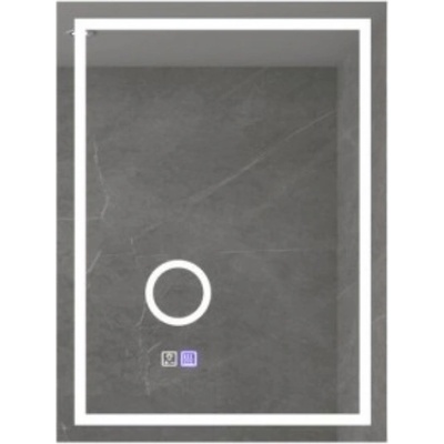 Inter Ceramic Огледало с вградено лед осветление Qna 60х80, нагревател и козметично огледало