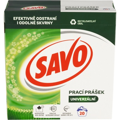 Savo prací prášek Univerzální 20 PD