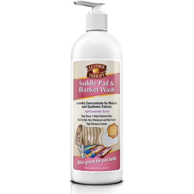 Leather Therapy Saddle pad and blanket wash láhev 473 ml