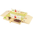 Bigjigs Rail Dřevěné autodráhy železniční přejezd s brankami