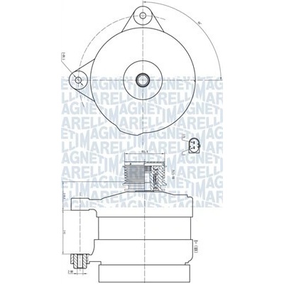 MAGNETI MARELLI generátor 063732188010