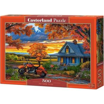 Castorland Пъзел Castorland от 500 части - Есенна разходка (B-54077)