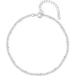 Silenti Jewelry Сребърна гривна за крак "Вихър