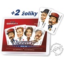 VIKTORIO Žolíkové karty ČESKO-SLOVENSKÉ filmové legendy 3 ks