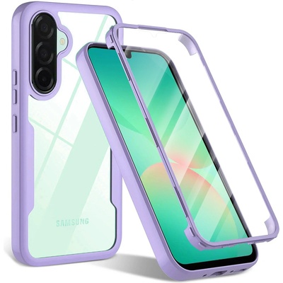 Techsuit Калъф за Samsung Galaxy A26 5G + Протектор - ColorVerse 360 Series - Лилав