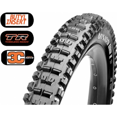 Maxxis MINION DHR II 29X2.50 KEVLAR 3CT/DH/TR