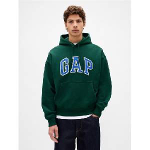 GAP Oversize суитшърт с лого Extra Heavyweight Унисекс GAP GAP | Zelen | МЪЖЕ | XS