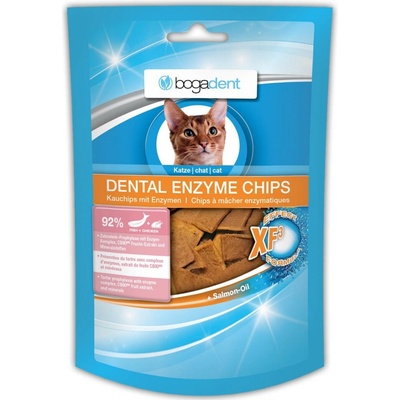 BOGAR bogadent DENTAL ENZYME CHIPS kočka 50g
