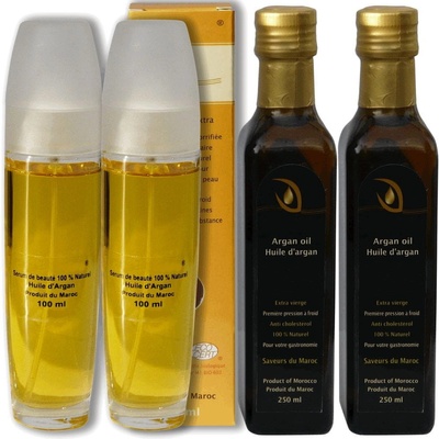 Orient House 100% Arganový olej bio set 4ks priamo z Maroka