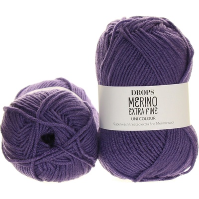 Drops Merino Extra Fine 44 fialová