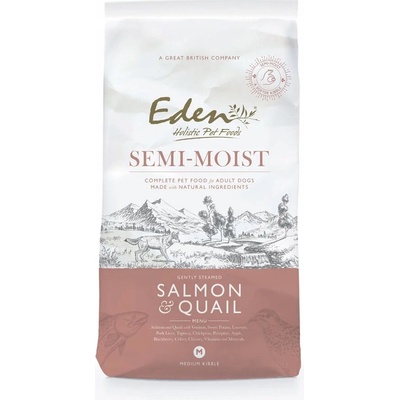Eden Semi-moist Adult Losos Křepelka 2 kg