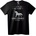 NOONEBRAND Тениска Дядо Коледа е Измислен, Еднорог е Реален - 3XL, Black