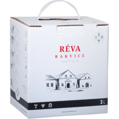 Réva Rakvice Frankovka červené suché BIB 12% 3 l (karton)