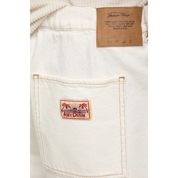 American Vintage Памучен къс панталон American Vintage в бежово MJOZ09AE25 (MJOZ09AE25)