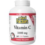 Natural Factors Vitamin C 1000 mg | Timed Release [210 Таблетки]