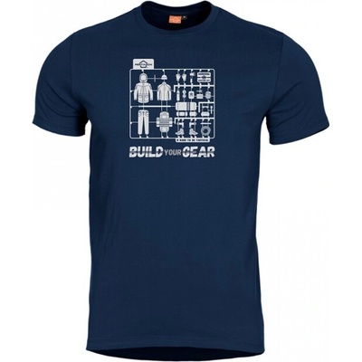 Pentagon Built Your Gear tričko midnight blue