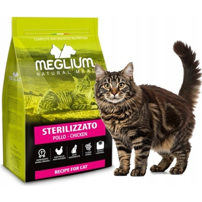 Meglium Cat kastrované kura 10 kg