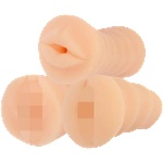 Sexy Elephant® Мастурбатори Three Sexy Girls - комплект от 3 броя с вибриращ патрон (13 см)