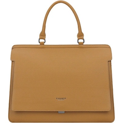 Diana & Co dámska aktovková taška crossbody aj do ruky horčicovo žltá
