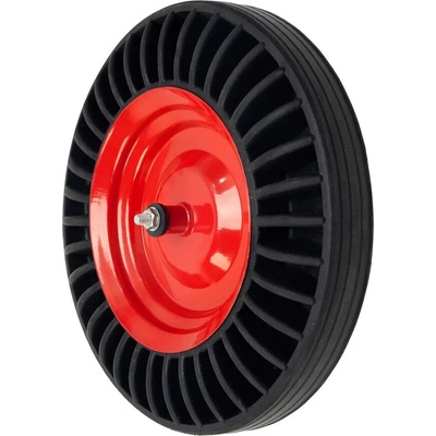 Koleso na fúrik Strend Pro Premium Fortis BLACK bantam, náhradné, s oskou